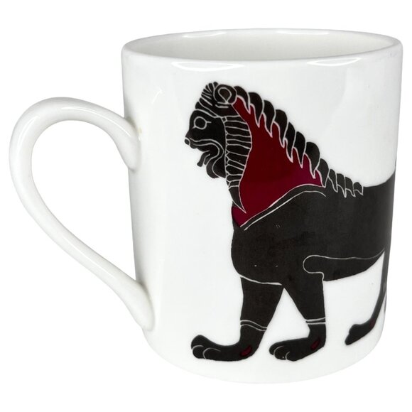1987 The British Museum Collections Greek Lion And Panther Mug Royal Kendal Cup - Picture 4 of 9